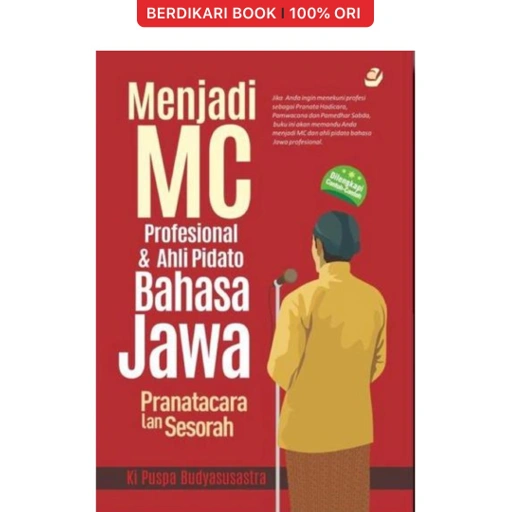 Image of Menjadi MC Profesional dan Ahli Pidato Bahasa Jawa Pranatacara lan Sesorah - Araska
