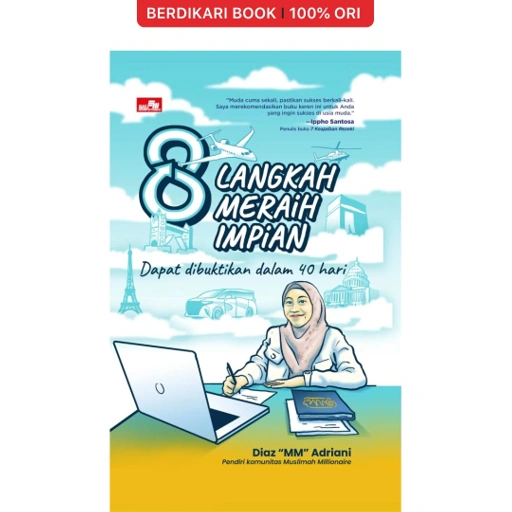Image of 8 Langkah Meraih Impian Dapat Dibuktikan dalam 40 Hari - Gramedia