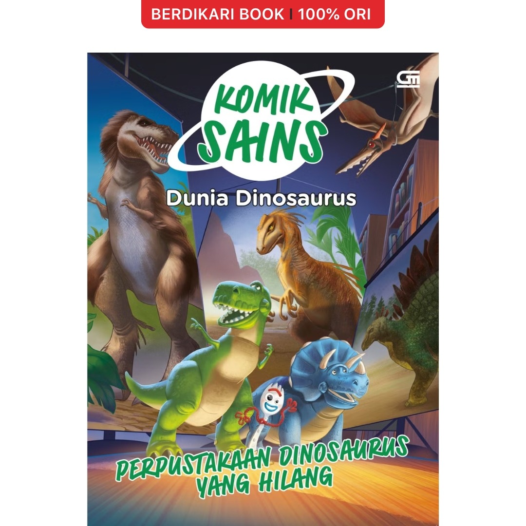 Komik Sains: Dunia Dinosaurus - Gramedia