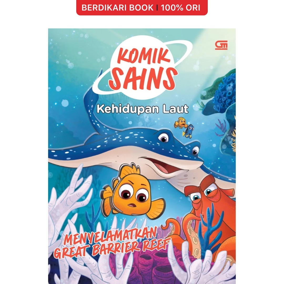 Komik Sains: Kehidupan Laut - Gramedia
