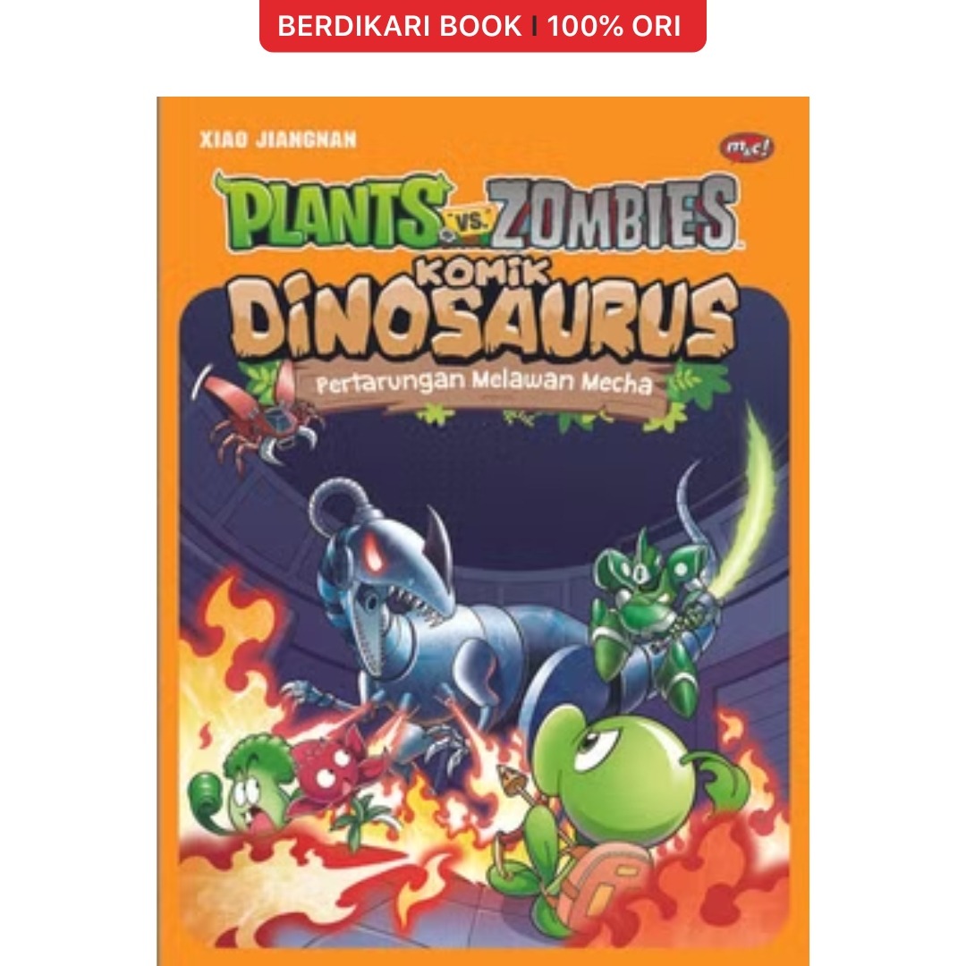 Plants Vs Zombies - Komik Dinosaurus : Pertarungan Melawan Mecha - Gramedia