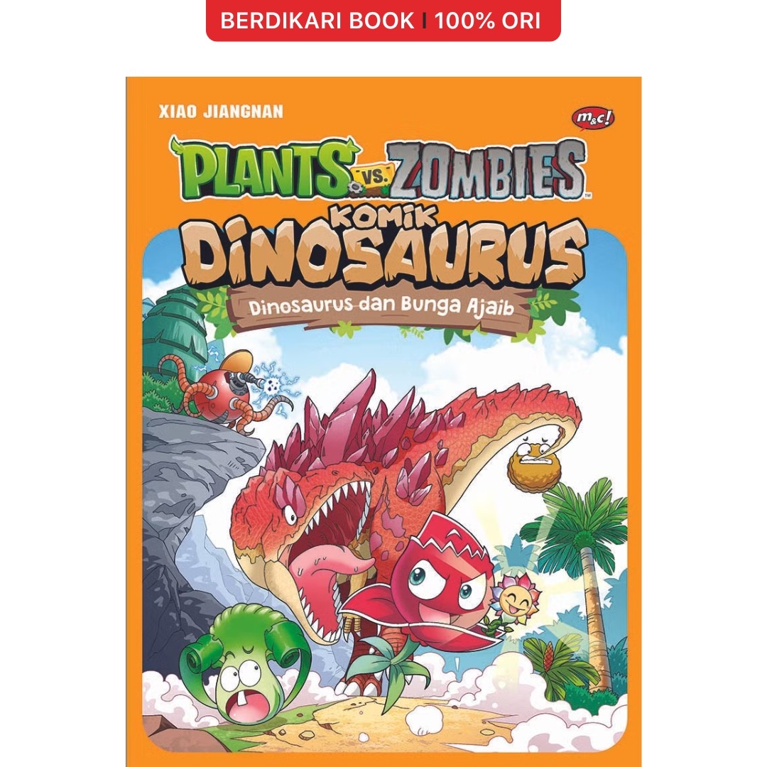 Plants Vs Zombies - Komik Dinosaurus : Dinosaurus dan Bunga Ajaib - Gramedia