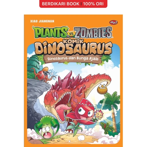 Image of Plants Vs Zombies - Komik Dinosaurus : Dinosaurus dan Bunga Ajaib - Gramedia