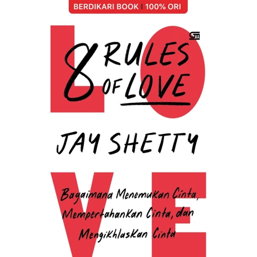 Image of 8 Rules of Love Jay Shetty - Gramedia
