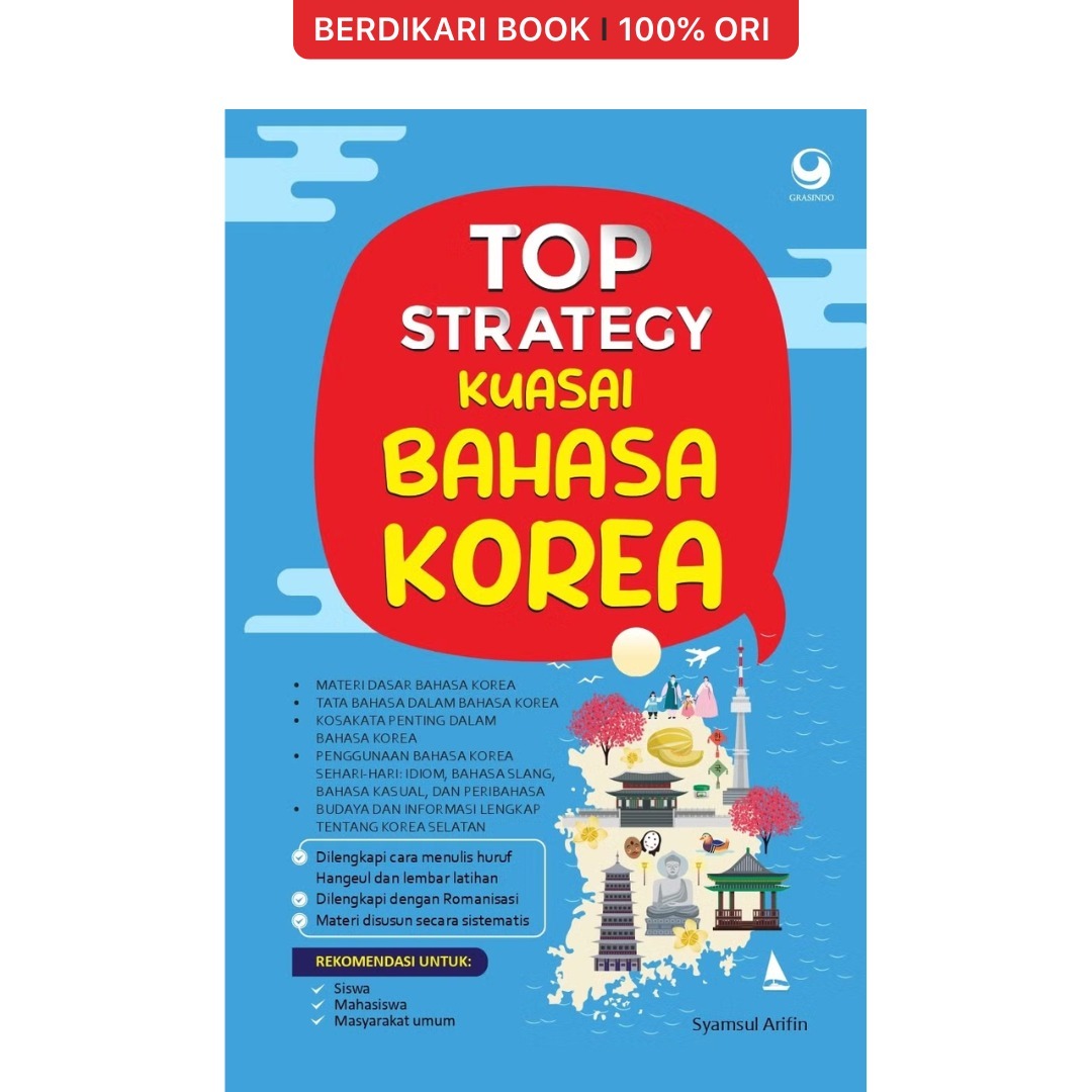 Top Strategy Kuasai Bahasa Korea - Gramedia