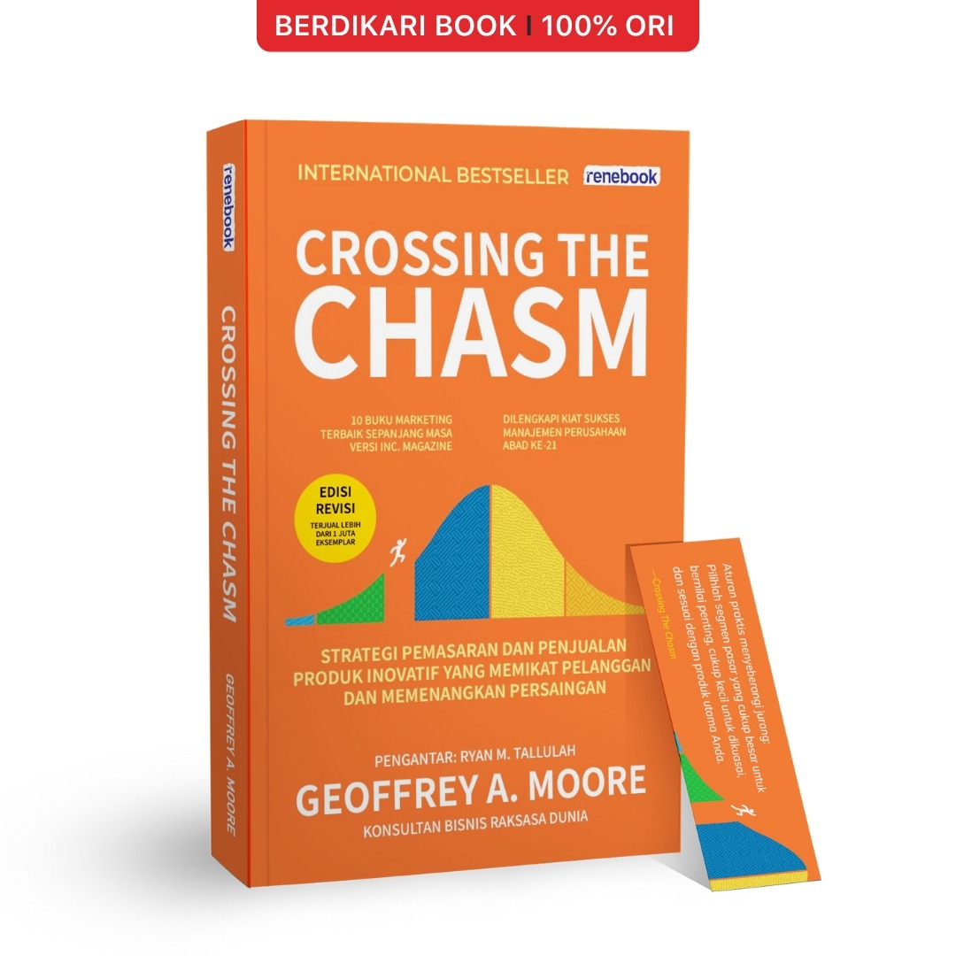Crossing the Chasm Strategi Pemasaran dan Penjualan Produk Inovatif yang Memikat Pelanggan dan Memenangkan Persaingan - Renebook