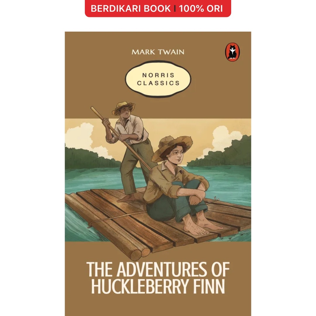 The Adventures of Huckleberry Finn Mark Twain (English Version) - Norris Book