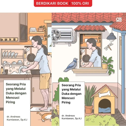 Image of Seorang Pria yang Melalui Duka dengan Mencuci Piring - Gramedia
