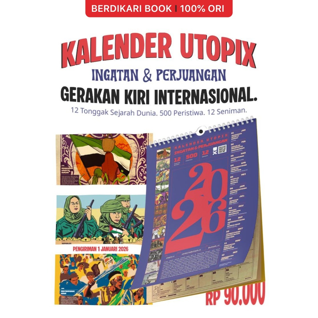 Kalender Utopix 2026: Ingatan dan Perjuangan