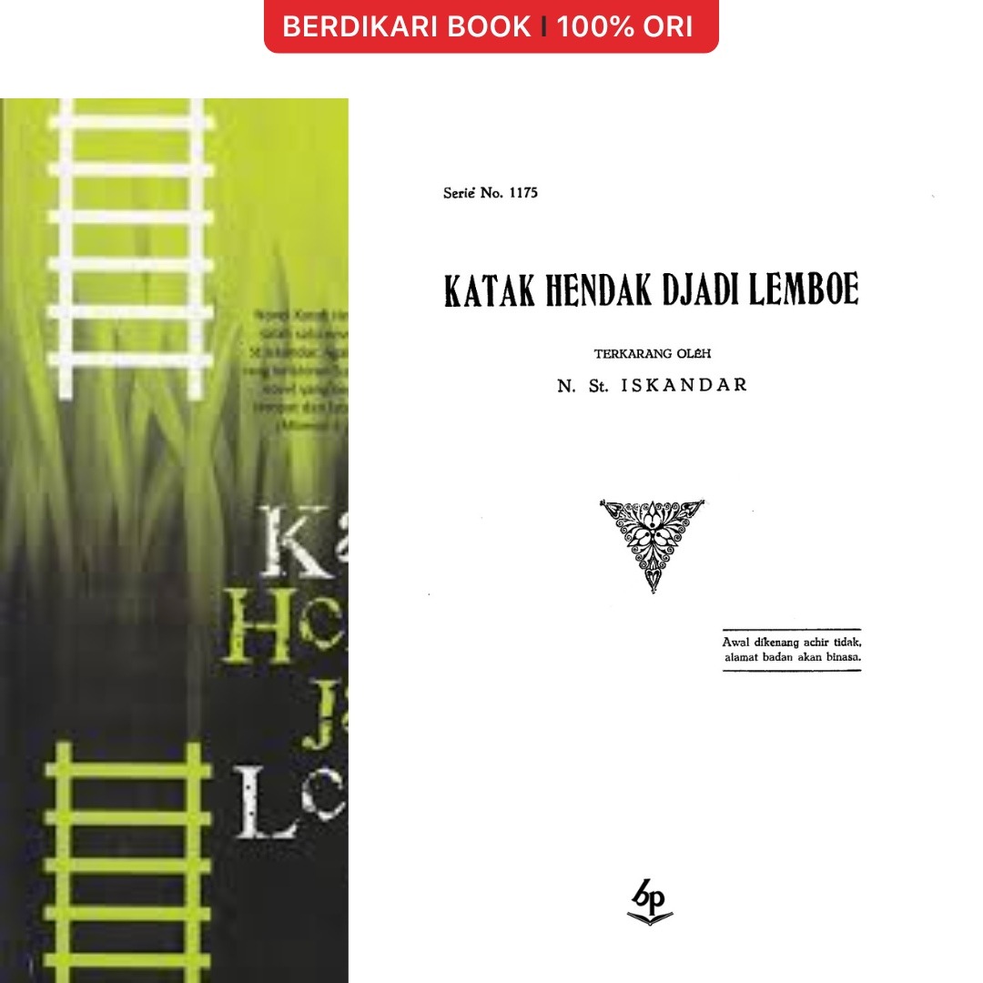 Katak Hendak Jadi Lembu - Balai Pustaka