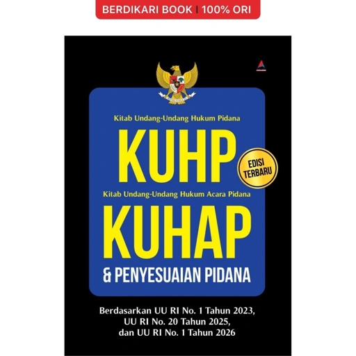 Image of KUHP KUHAP & PENYESUAIAN PIDANA - Anak Hebat