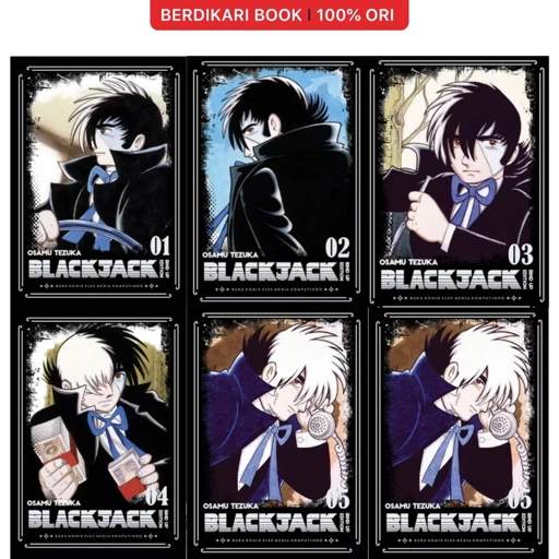 Image of Black Jack Bind Up Edition 1-5 Osamu Tezuka - Gramedia