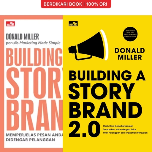 Image of Building a StoryBrand Donald Miller - Gramedia