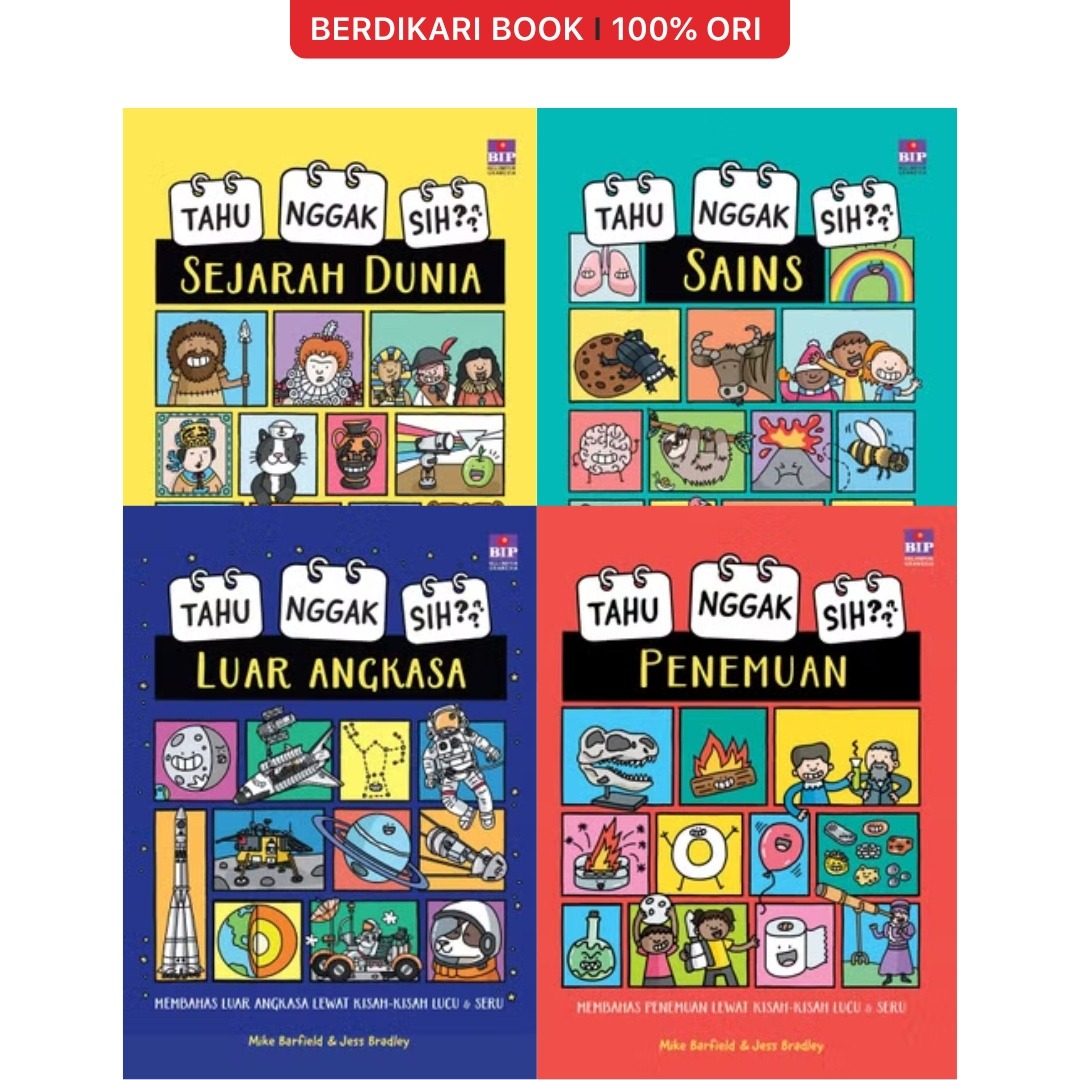 Seri Tahu Nggak Sih? Sejarah Dunia, Sains, Luar Angkasa, Penemuan - Gramedia