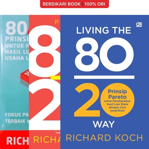 Image of Prinsip 80/20: Hukum Pareto untuk Meraih Hasil Optimal dengan Upaya Minimal - Gramedia