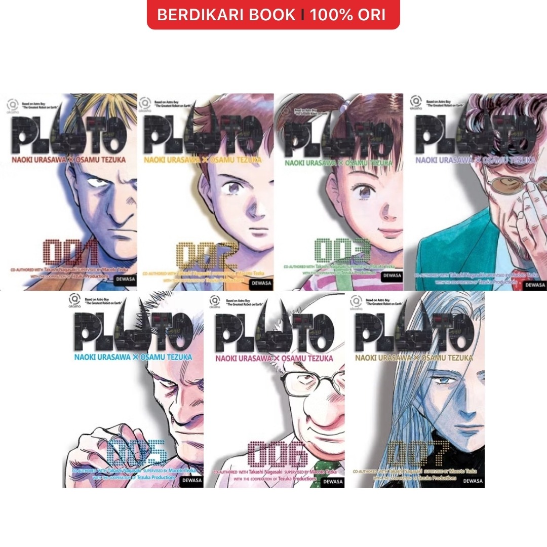 Komik Akasha : Pluto 1-7 - Gramedia