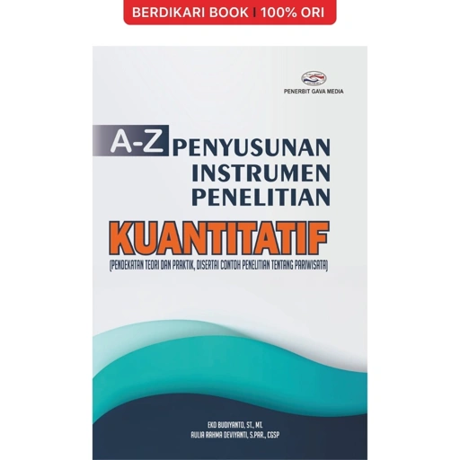 Image of A-Z Penyusunan Instrumen Penelitian Kuantitatif - Gavamedia