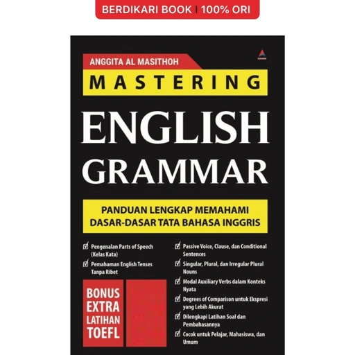 Image of Mastering English Grammar Panduan Lengkap Memahami Dasar-Dasar Tata Bahasa Inggris - Anak Hebat