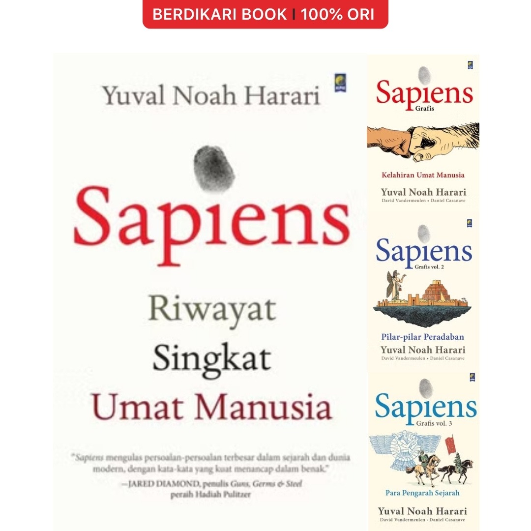 Sapiens: Riwayat Singkat Umat Manusia by Yuval Noah Harari - Gramedia