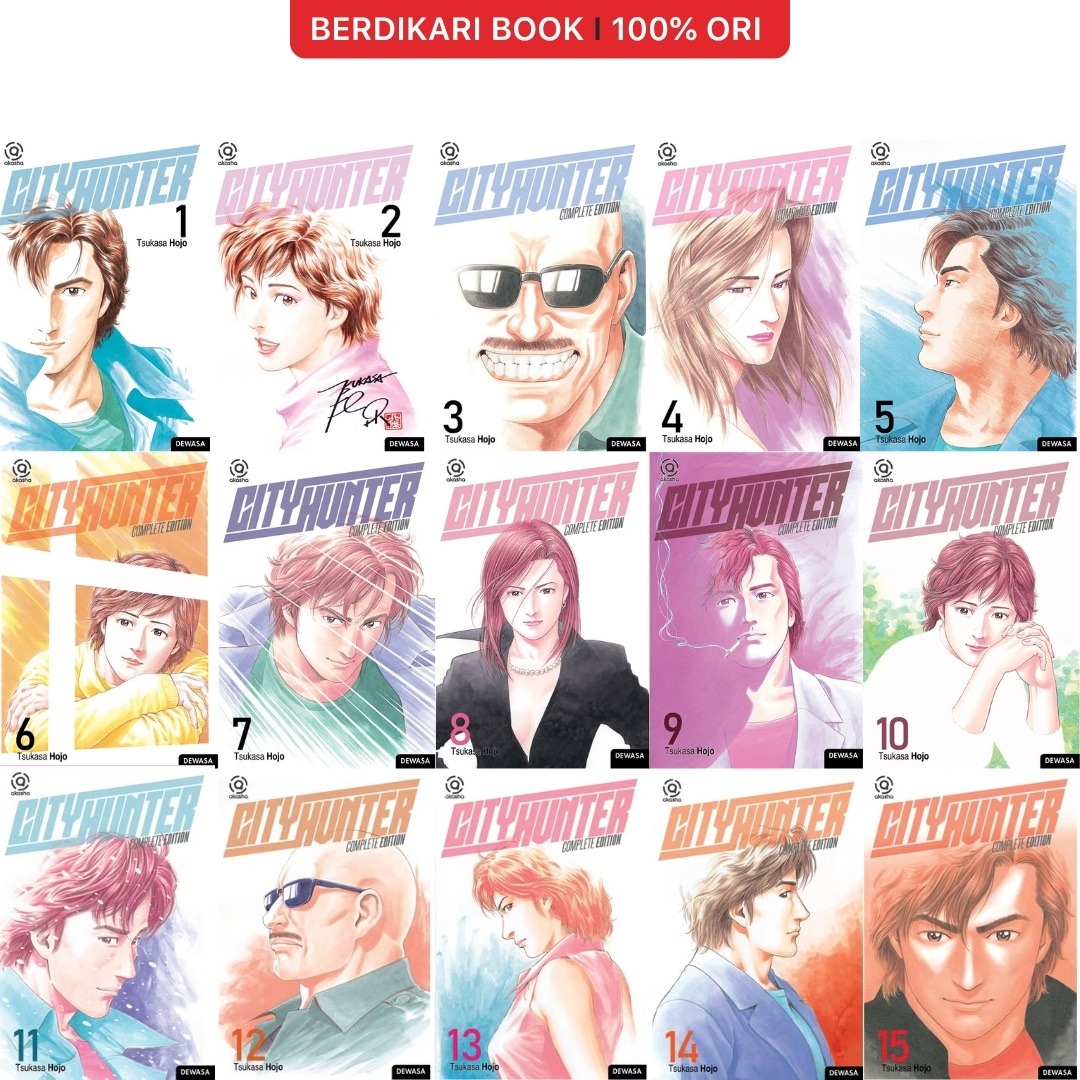 Akasha : City Hunter - Complete Edition 1-30 - Gramedia
