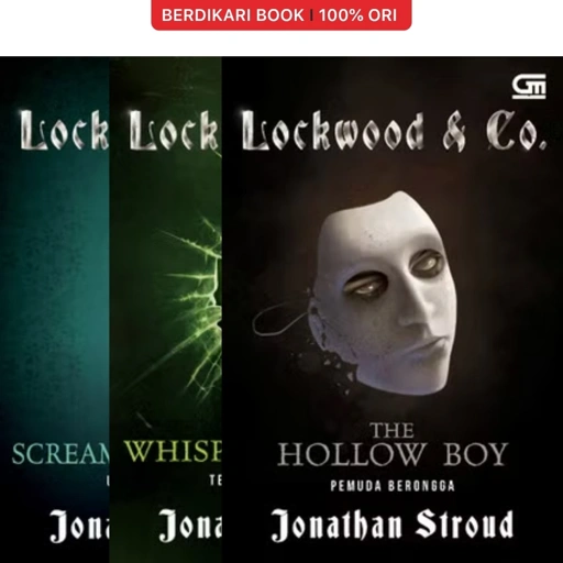 Image of Lockwood & Co#1-3 (Undakan Menjerit, Tengkorak Berbisik, Pemuda Berongga) - Gramedia