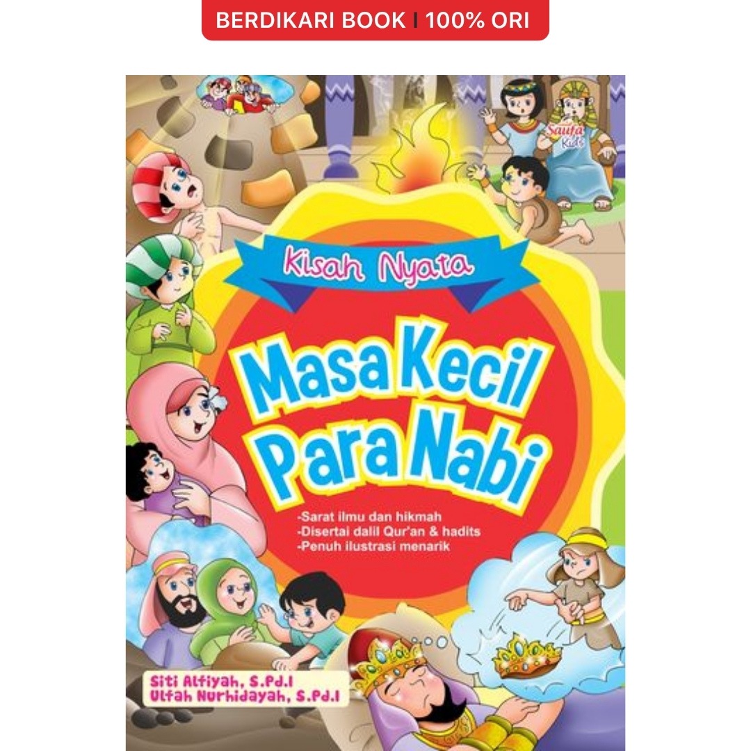 Kisah Nyata Masa Kecil Para Nabi - Diva Press