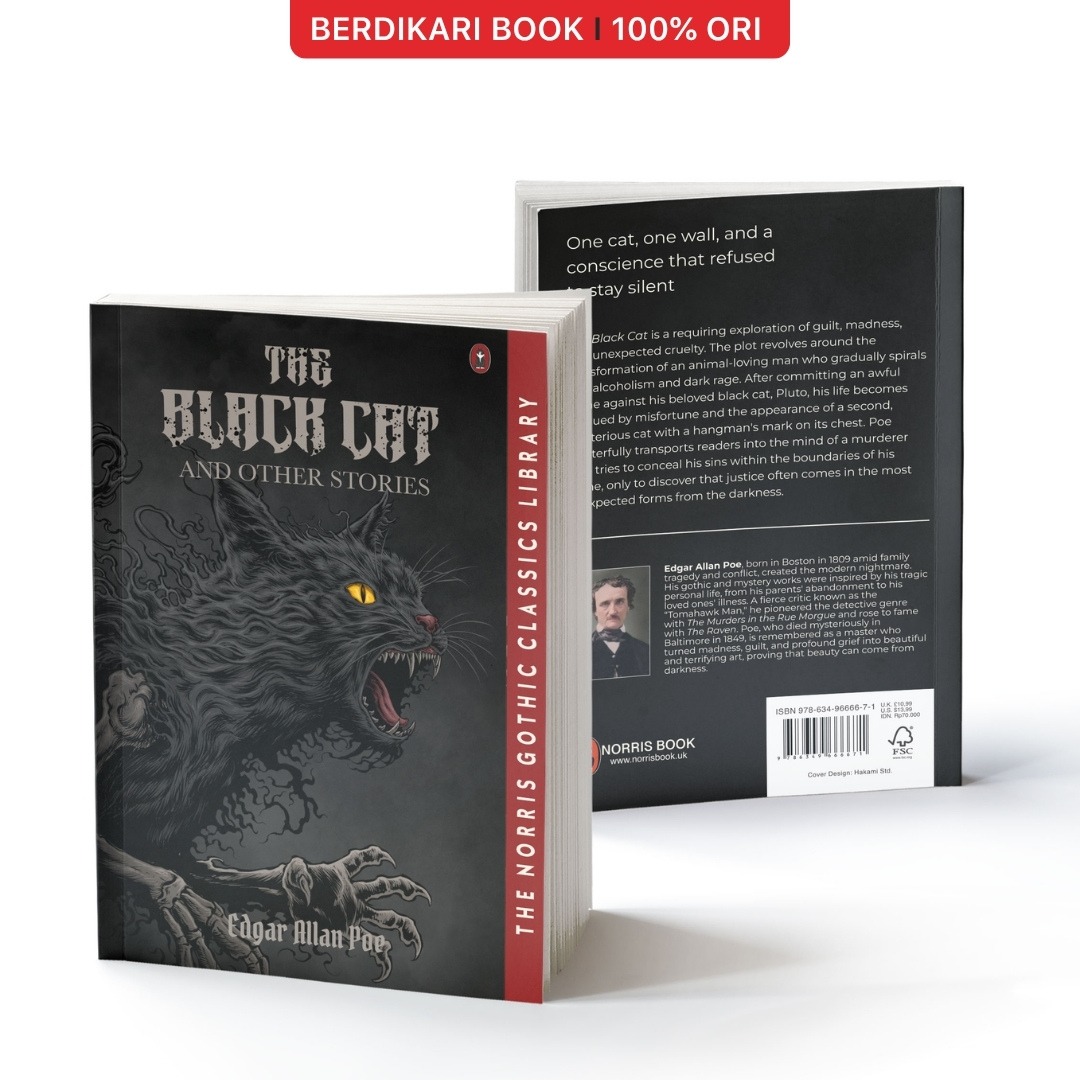 The Black Cat and Other Stories (English Version) Edgar Allan Poe Gothic Classics - Norris Book