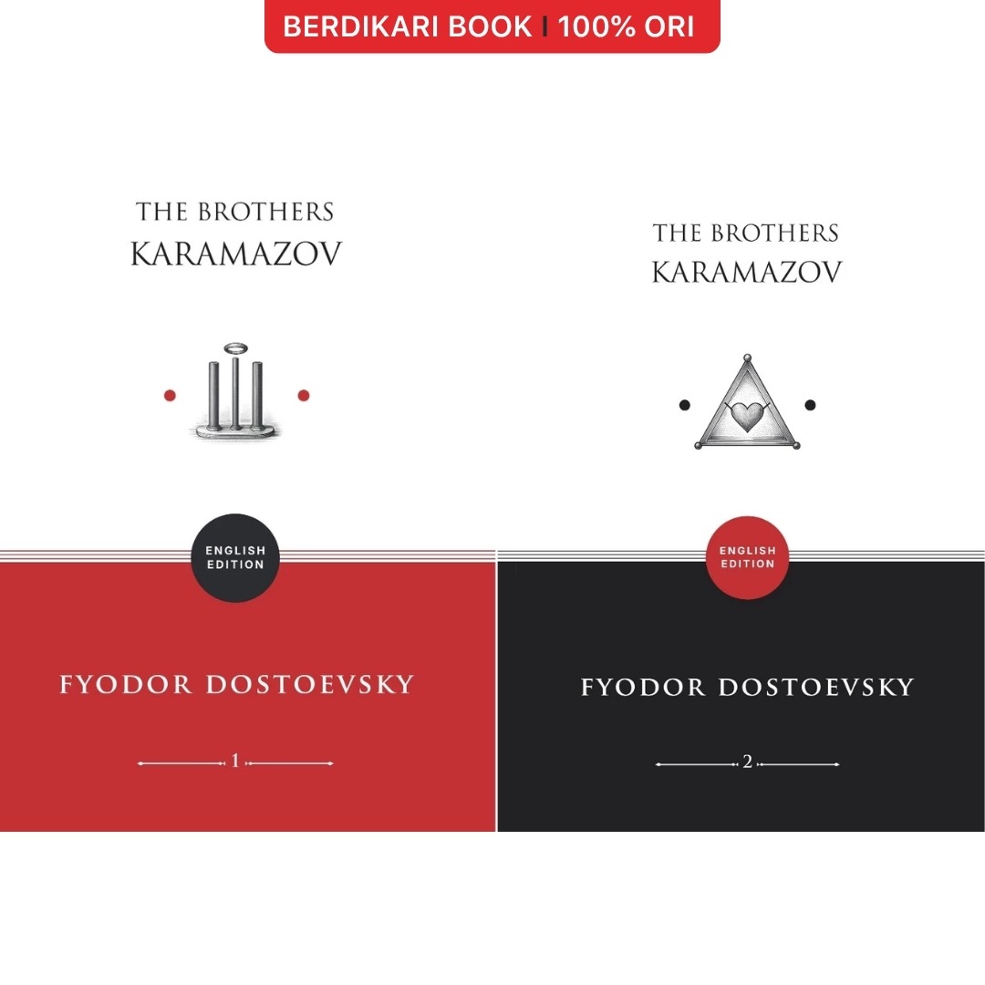 The Brothers Karamazov 1&2 (English Version) Fyodor Dostoevsky - Basabasi