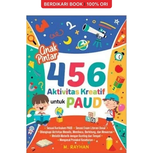Anak Pintar 456 Aktivitas Kreatif Untuk Paud - KBC