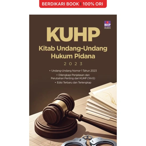 KUHP - Kitab Undang-Undang Hukum Pidana 2023
