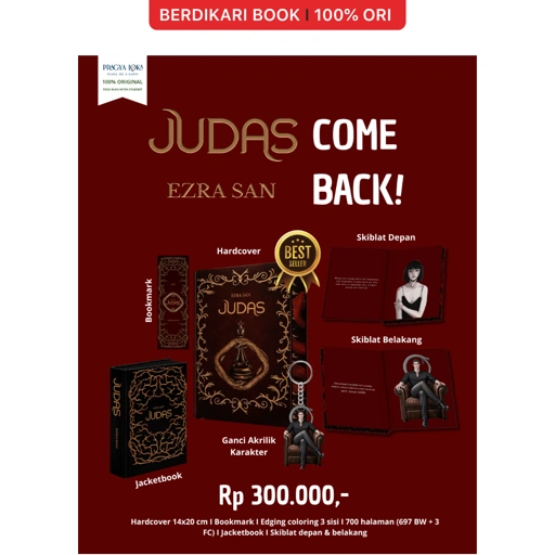Judas (Hardcover) by Ezra San - KBC