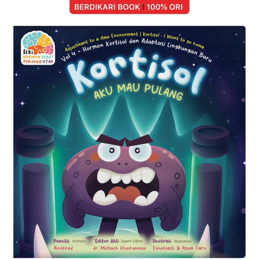 Boardbook Seri Hormon : Kortisol Aku Mau Pulang - Yaumi