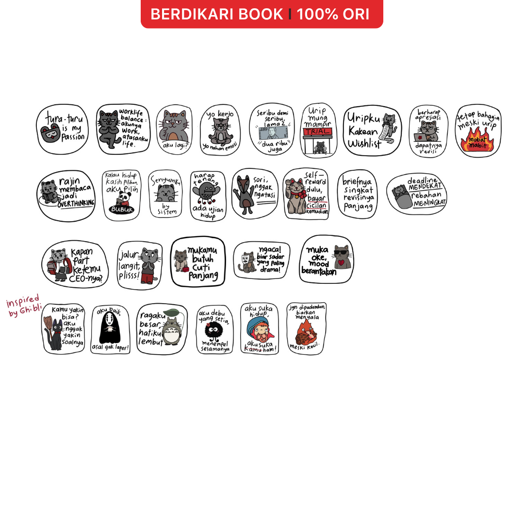 Stiker Pack (Ald-012) - Aladiamerch
