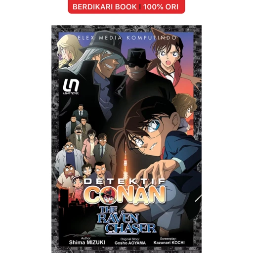 Light Novel Detektif Conan: The Raven Chaser - Gramedia