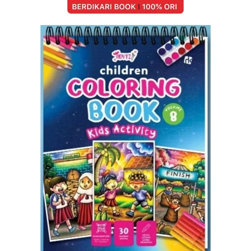 Children Coloring Book Vol 8 - KBC