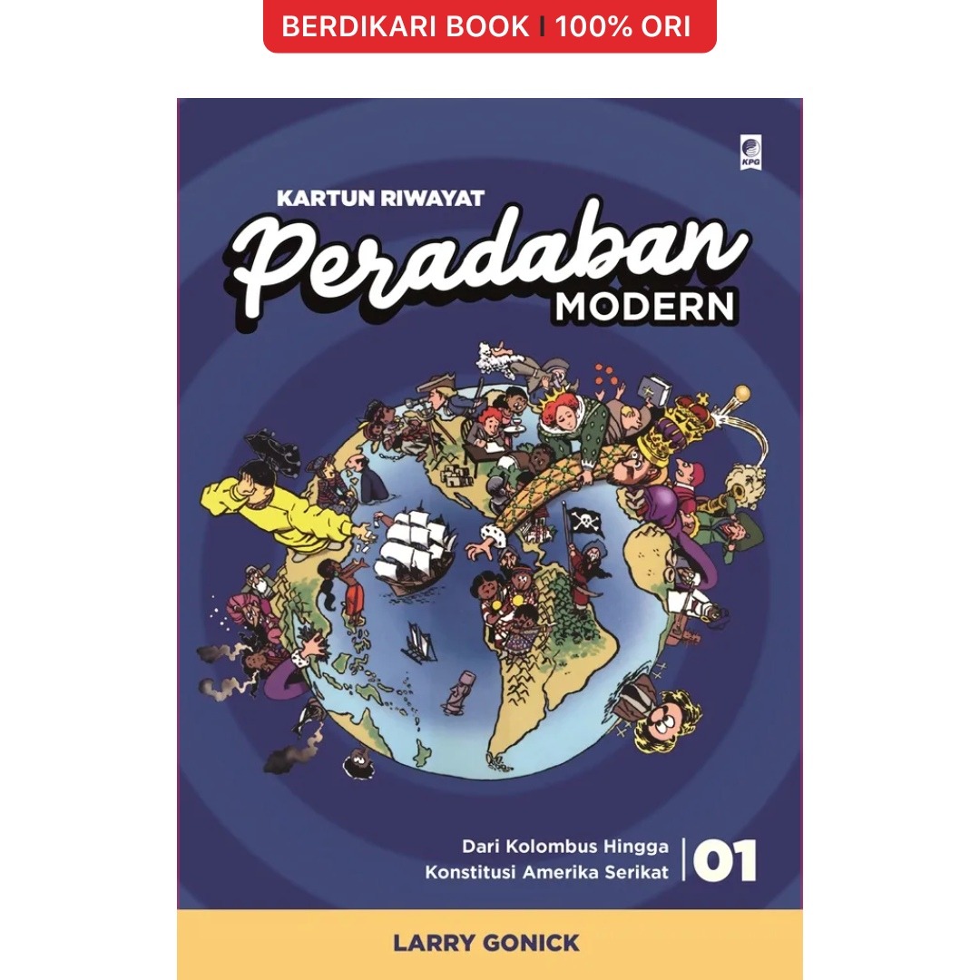 Kartun Riwayat Peradaban Modern Jilid 1 - Gramedia