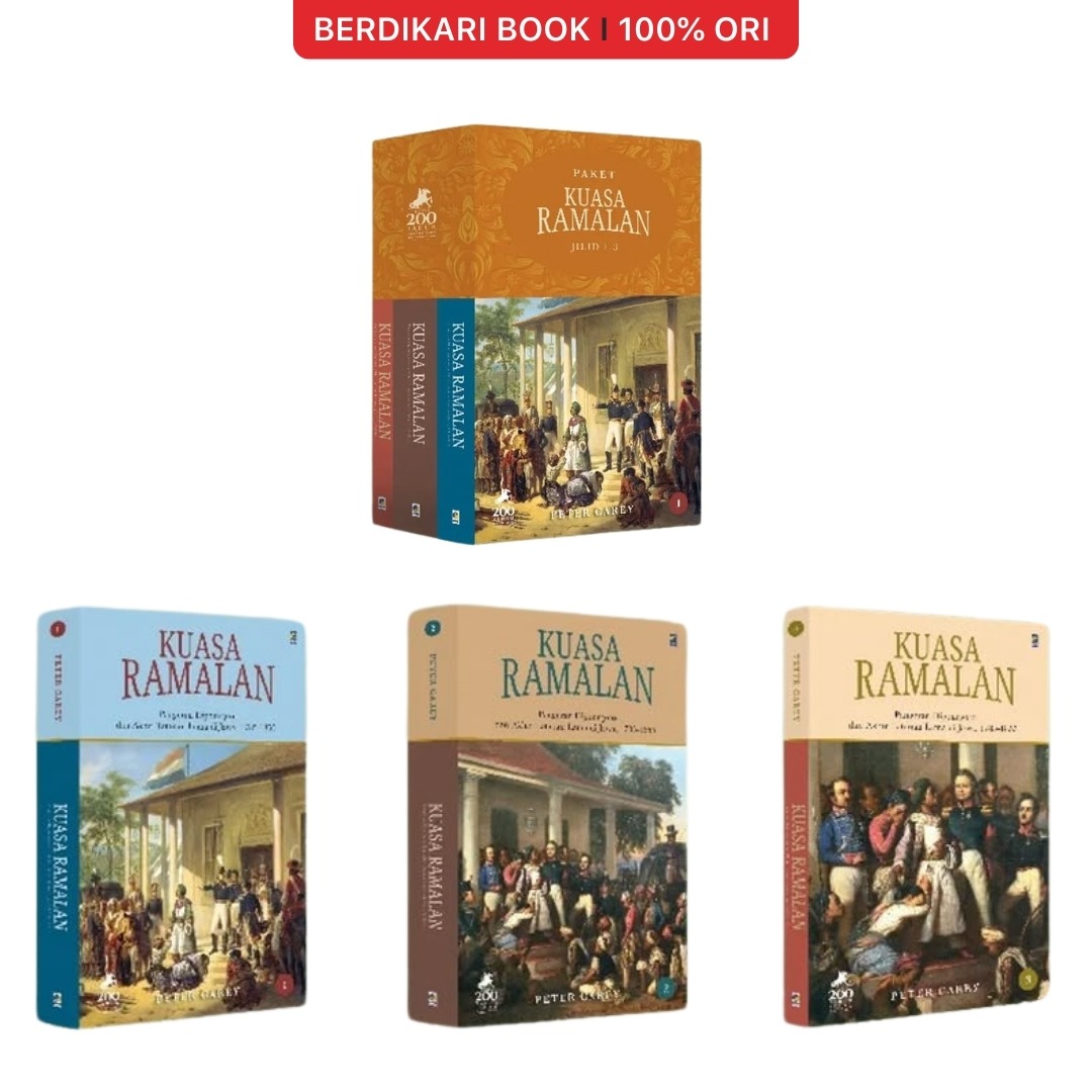 Peter Carey; Kuasa Ramalan 2025 (Jilid 1-3) - Gramedia
