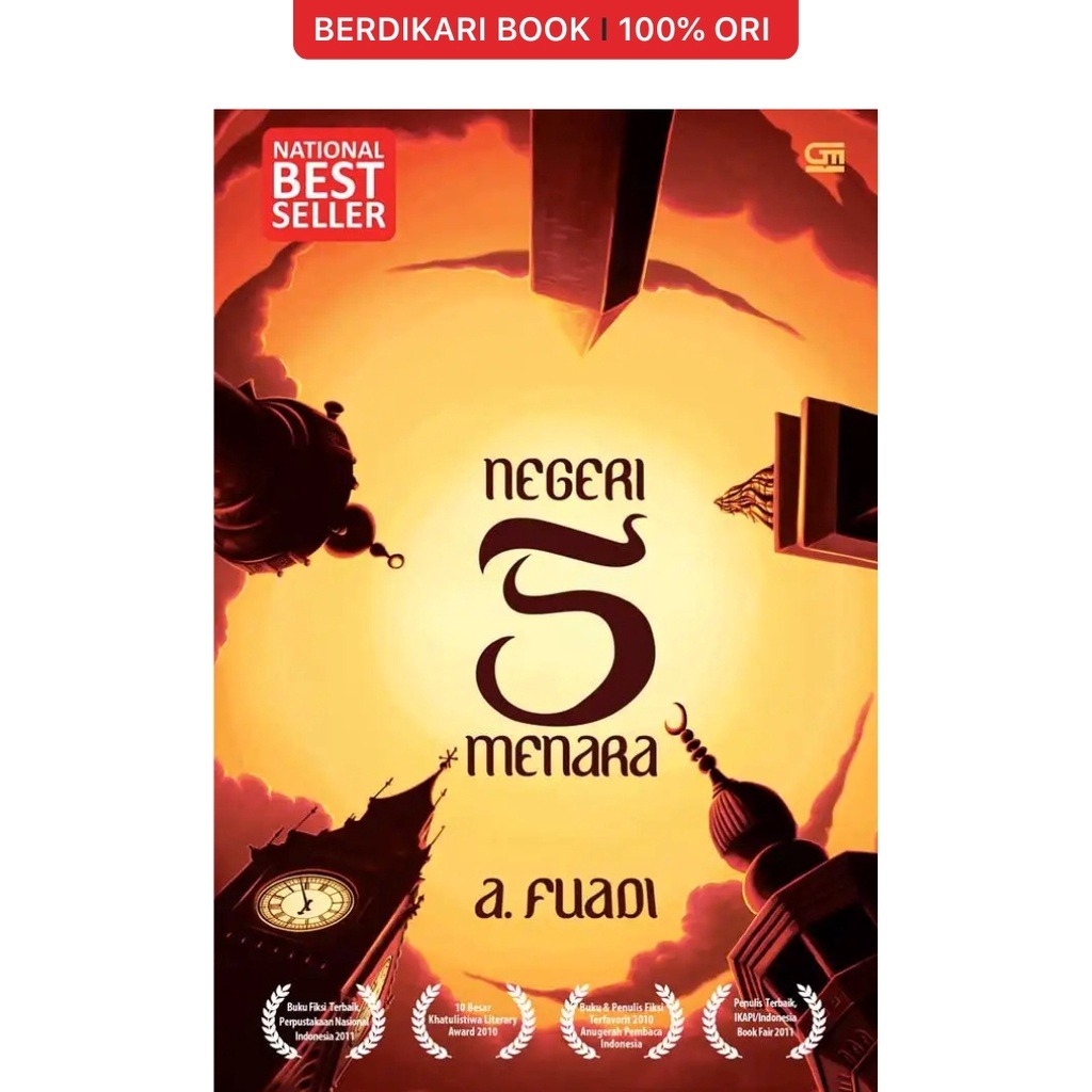 A Fuadi; Negeri 5 Menara - Gramedia