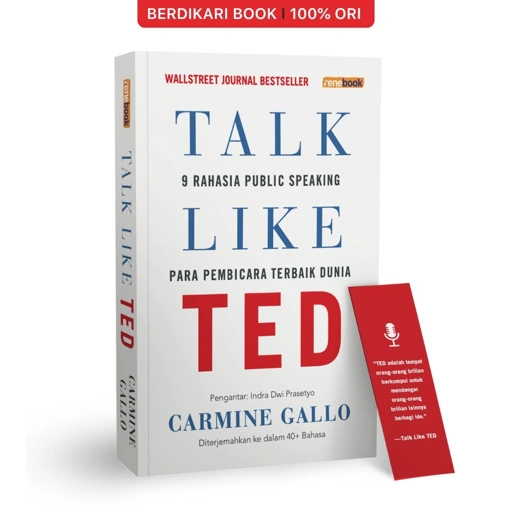 Image of Talk Like TED 9 Rahasia Public Speaking Para Pembicara Terbaik Dunia - Renebook