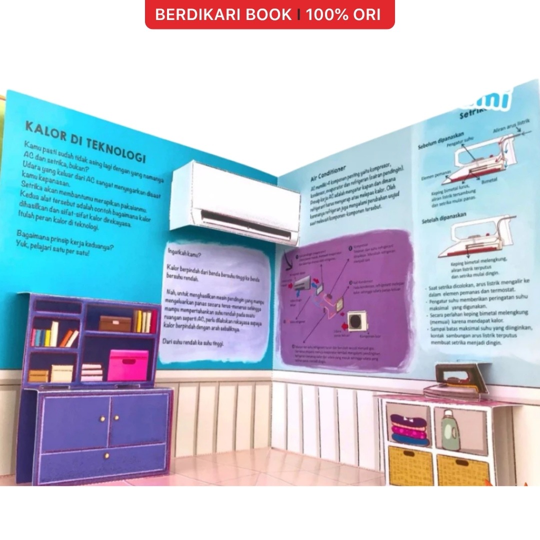 Seri Kekuatan Kalor (Pop Up Book) - GuruBumi