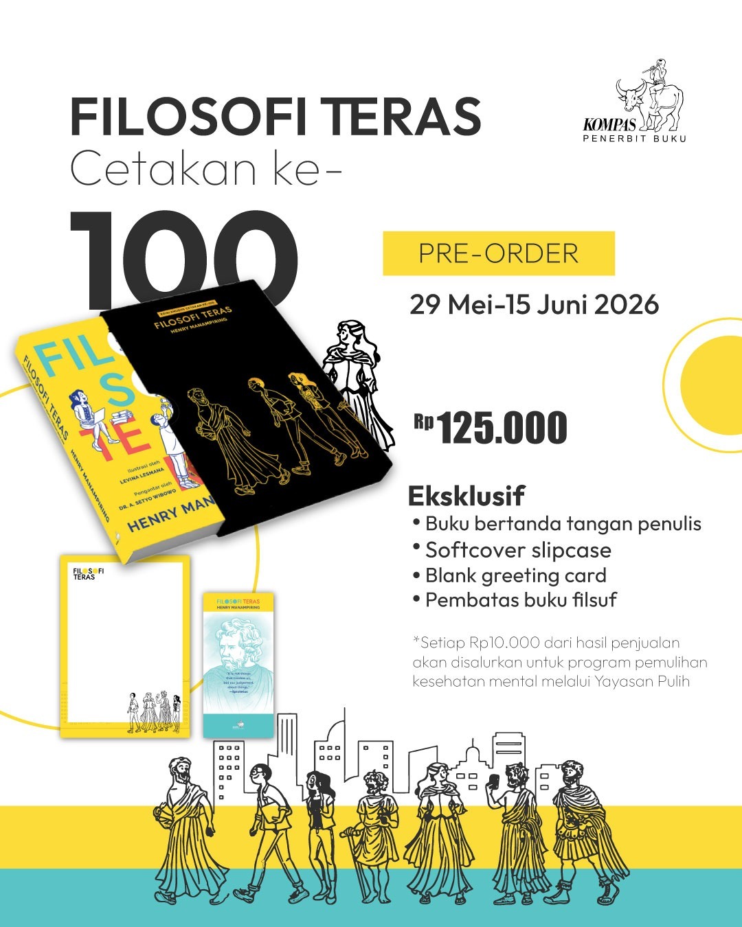 Filosofi Teras Filsafat Yunani Kuno untuk Mental Tangguh Masa Kini - Gramedia