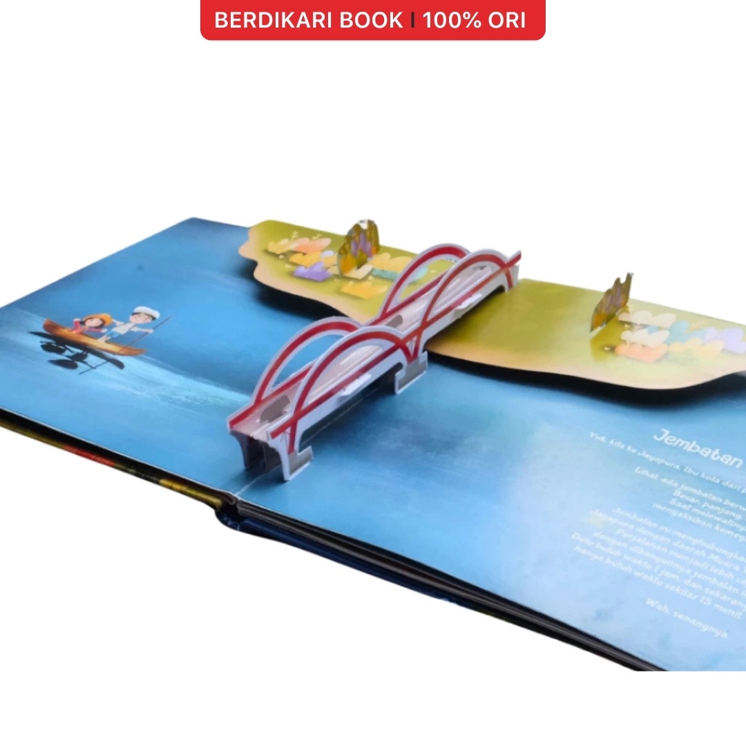 Yuk Jalan-Jalan Papua (Pop Up Book) - GuruBumi