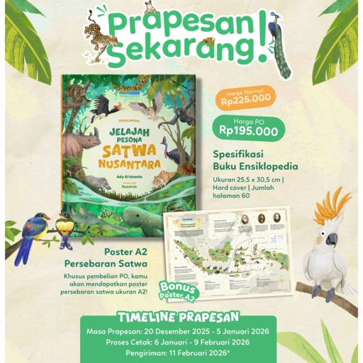 Image of Ensiklopedia Jelajah Pesona Satwa Nusantara - GuruBumi