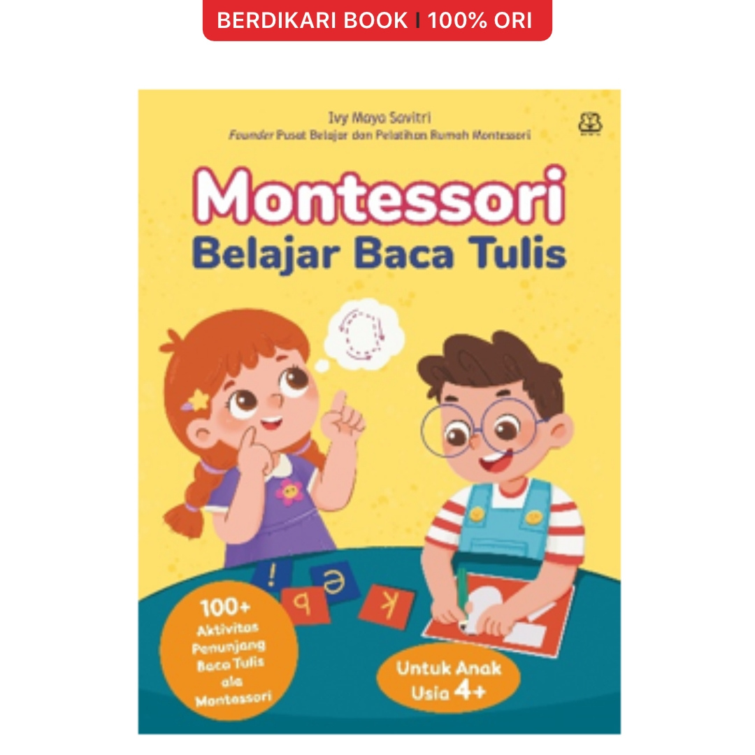 Seri Belajar Sendiri: Montessori Belajar Baca Tulis - Mizan