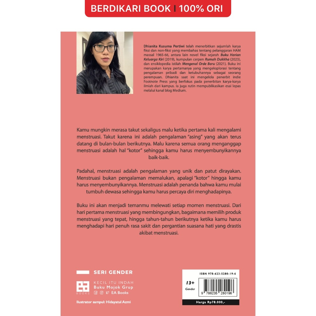 Tak Perlu Malu dengan Menstruasimu - EA Books