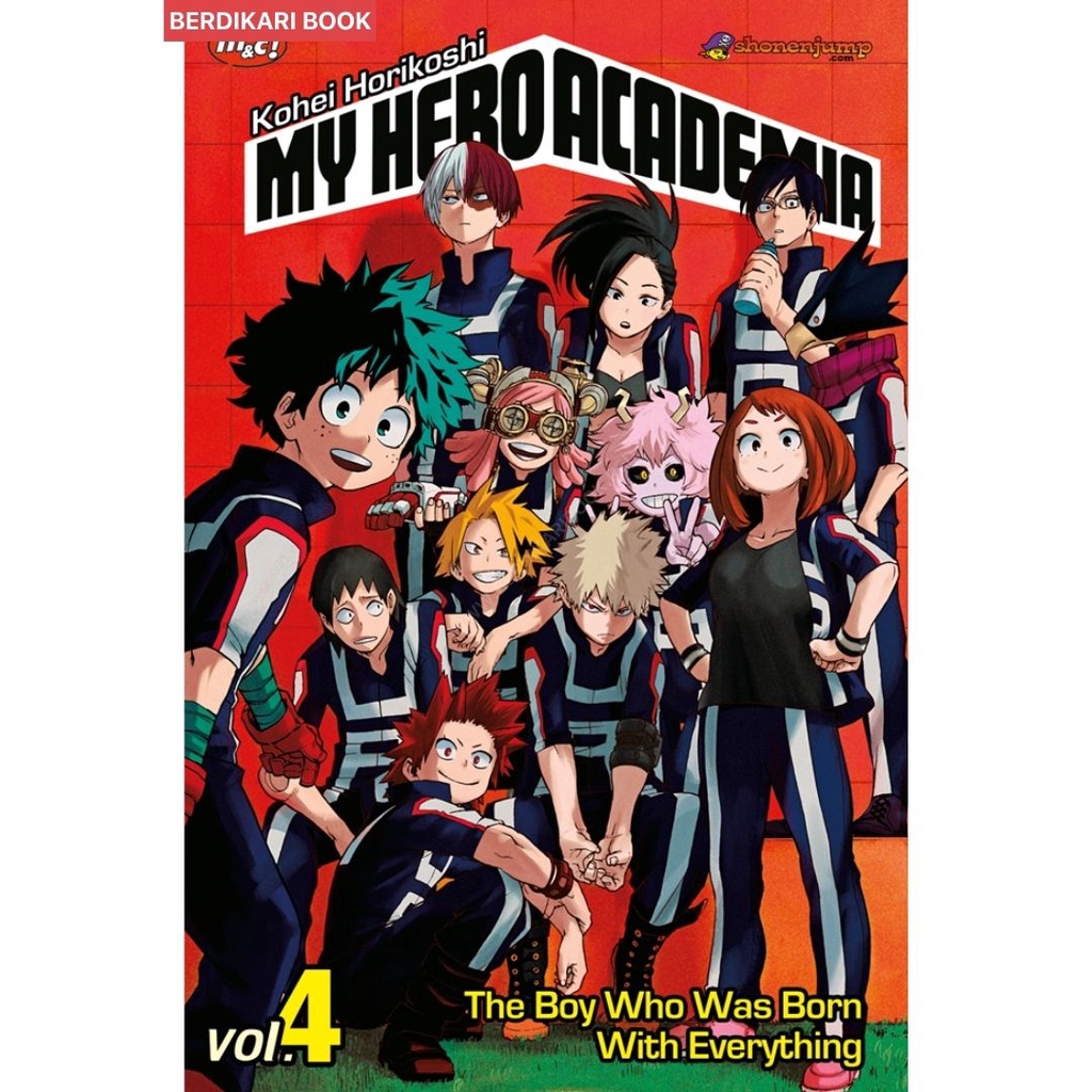 Komik My Hero Academia 04 - Gramedia