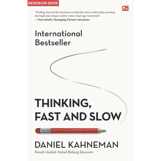 Image of Daniel Kahneman; Thinking Fast and Slow - Gramedia