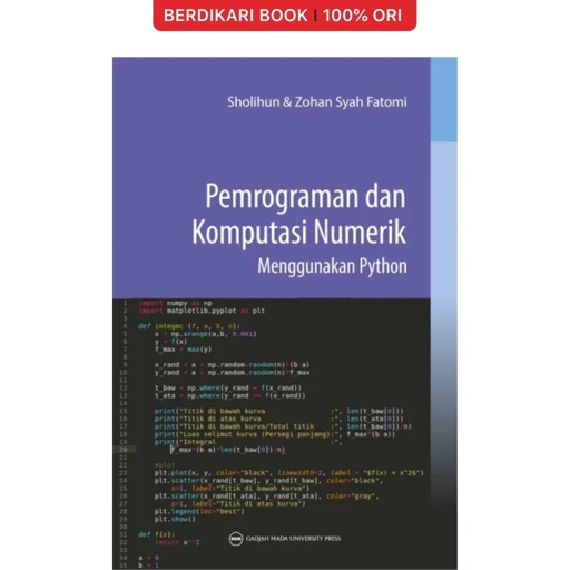 Image of Pemrograman dan Komputasi Numerik Menggunakan Python - UGM Press