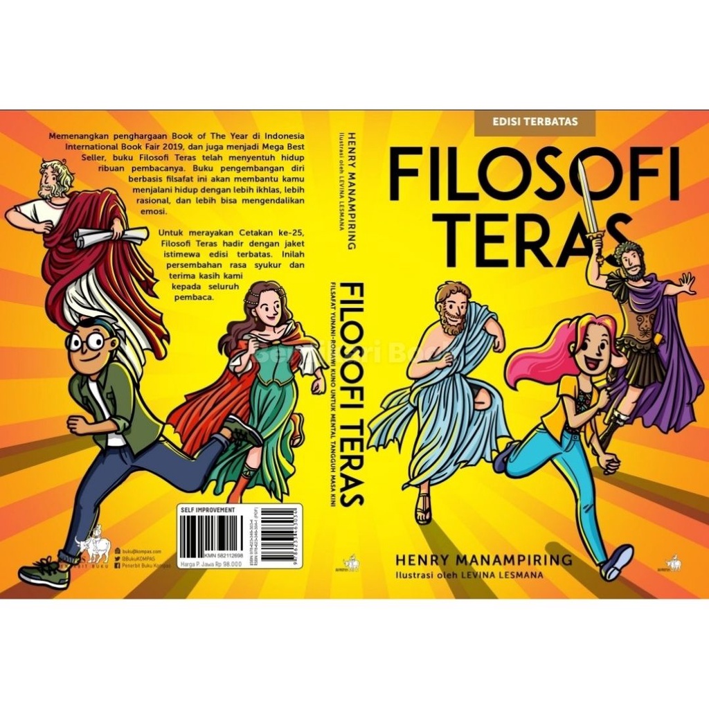 Filosofi Teras Filsafat Yunani Kuno untuk Mental Tangguh Masa Kini - Gramedia