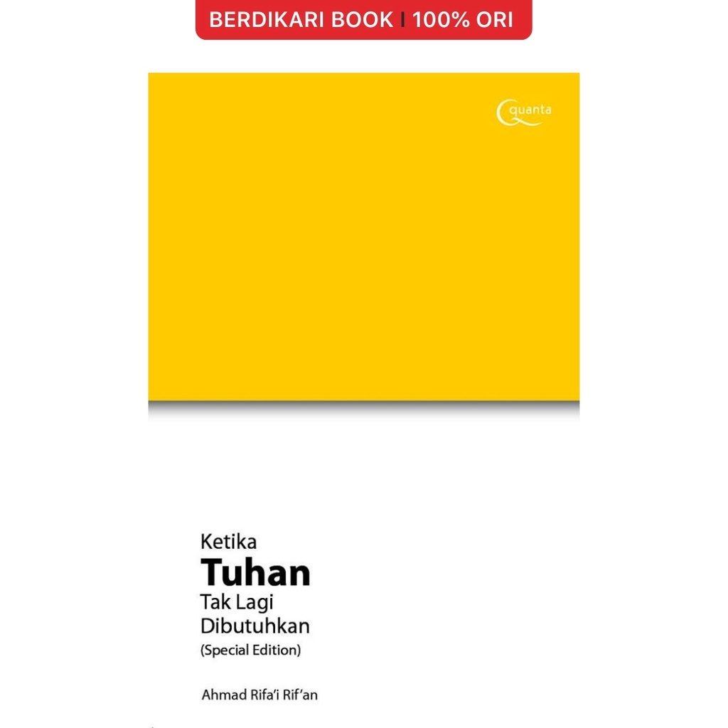 Ketika Tuhan Tak Lagi Dibutuhkan (Special Edition) - Gramedia